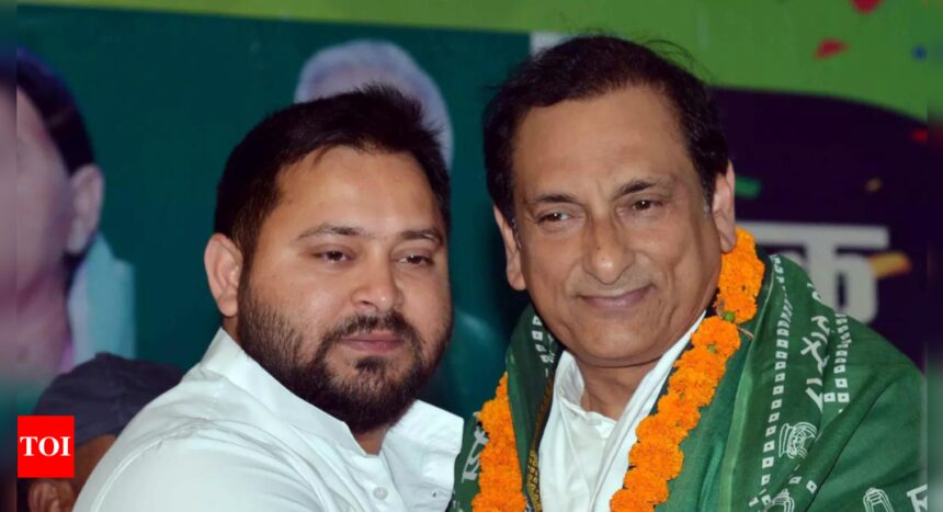 Kaiser, NDA's lone Muslim MP in Bihar, joins RJD | India News