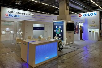 Kolon Industries presents eco-friendly products at Techtextil