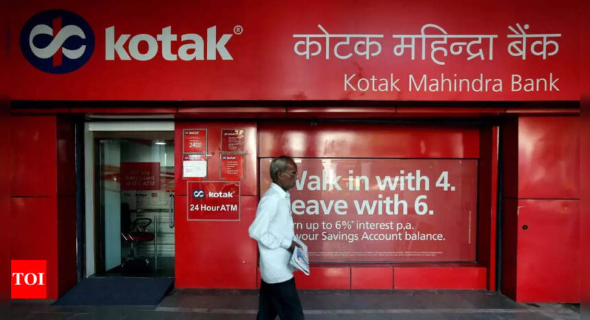 Kotak Mahindra Bank shares plunge 10% after RBI bars onboarding customers digitally