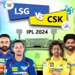 LSG vs CSK Live score IPL 2024 लखनऊ सुपर जायंट्स वर्सेज चेन्नई सुपर किंग्स मैच आज, चेन्नई को लगा दूसरा झटका, सस्ते में निपटे ऋतुराज गायकवाड़