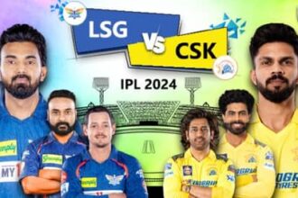 LSG vs CSK Live score IPL 2024 लखनऊ सुपर जायंट्स वर्सेज चेन्नई सुपर किंग्स मैच आज, चेन्नई को लगा दूसरा झटका, सस्ते में निपटे ऋतुराज गायकवाड़