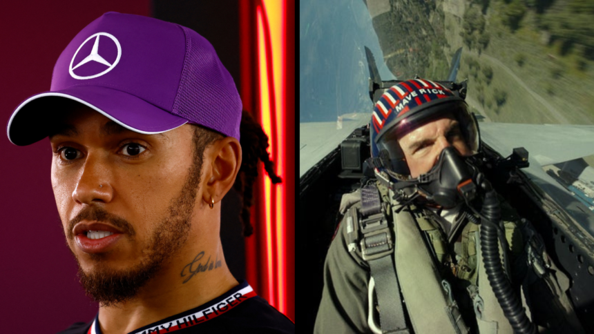 Lewis Hamilton regrets declining co-pilot role alongside Tom Cruise in ‘Top Gun: Maverick’