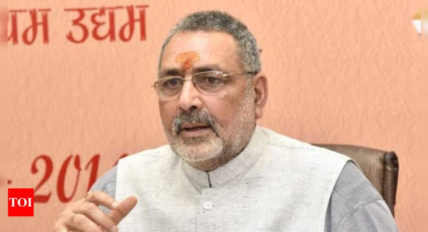 Lok Sabha elections: Union minister Giriraj Singh 200% confident of clean sweep in Bihar | India News