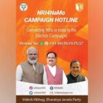 Lok Sabha polls: BJP launches 'NRI4NAMO' hotline number to connect NRIs with party's campaign | India News