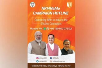 Lok Sabha polls: BJP launches 'NRI4NAMO' hotline number to connect NRIs with party's campaign | India News