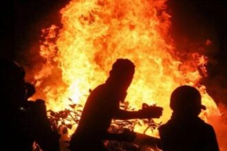 Massive fire breaks out in three factories in Delhi`s Mundka