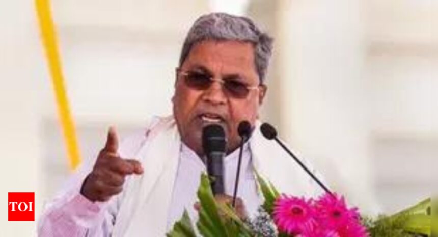 Modi govt facing strong anti-incumbency, claims Karnataka CM Siddaramaiah | India News