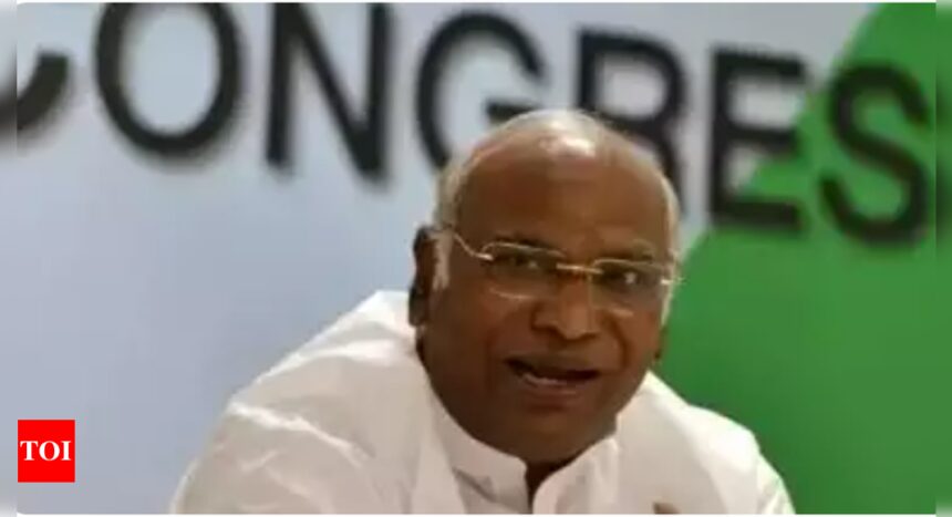 Modi has not fulfilled his promises, his guarantee is false: Congress president Mallikarjun Kharge | India News