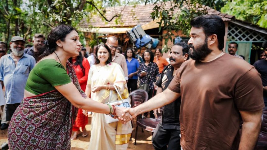 Mohanlal, Shobana’s ‘L360’ begins filming