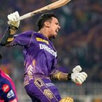 Narine’s century powers KKR to 223 for 6 against Royals