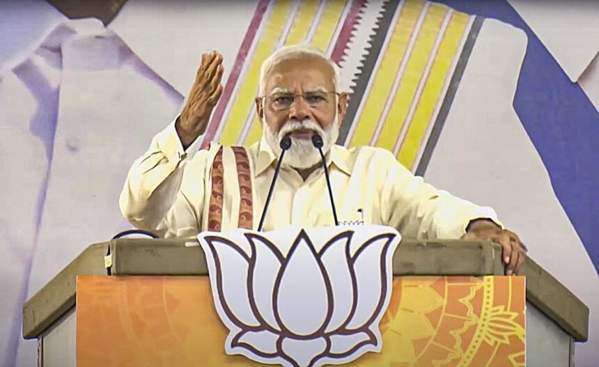 PM Modi attacks Congress, DMK on Katchatheevu, `Shakti` remarks