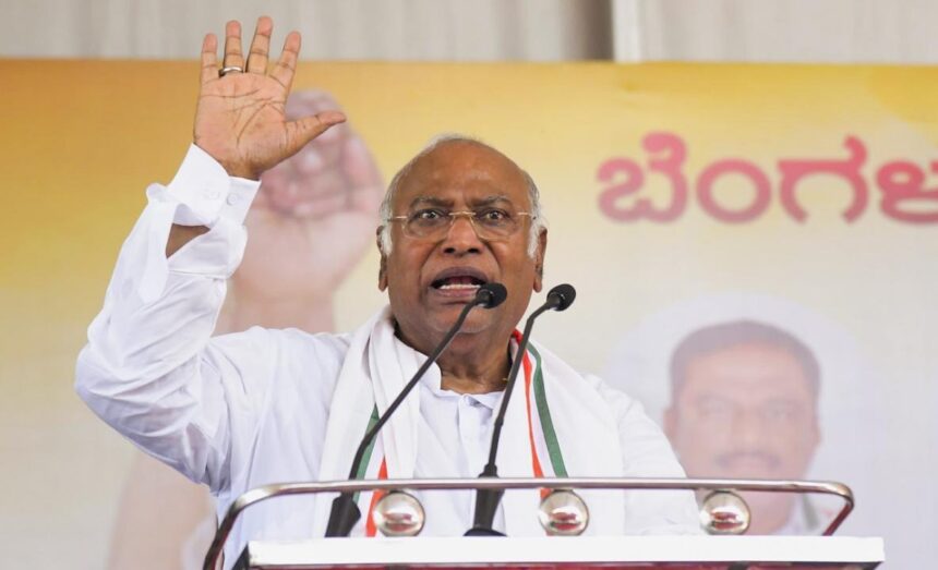 PM Modi is afraid of invisible voters: Congress president Mallikarjun Kharge