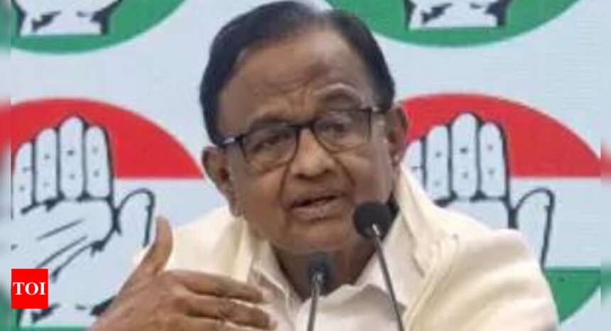 PM Modi should first read the Congress manifesto: Chidambaram | India News