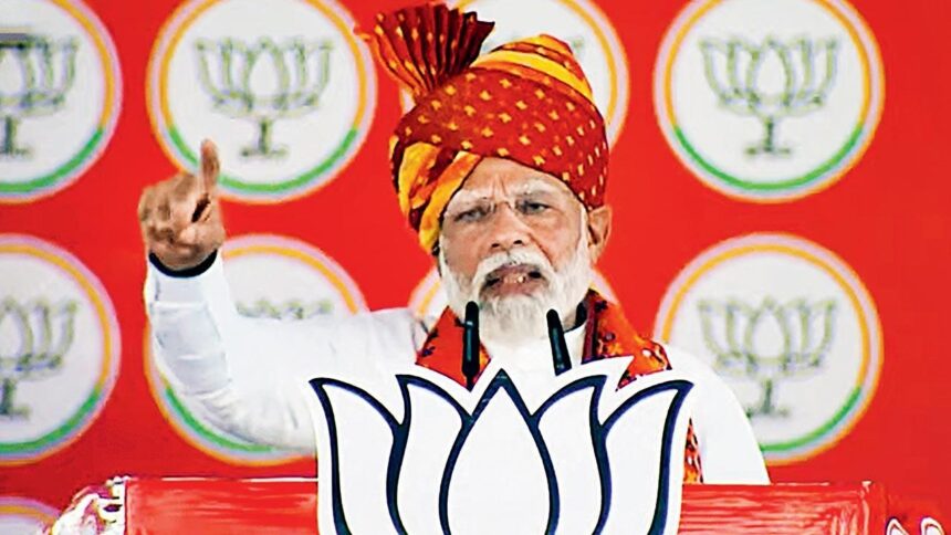 PM Modi slams Congress over reservation, inheritance tax