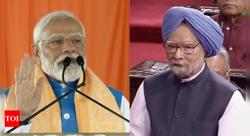 PM Modi's 'redistribution of wealth' attack: What Manmohan Singh had said in 2006 | India News