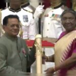 President Droupadi Murmu confers Padma Bhushan to former VP M Venkaiah Naidu, actor Mithun Chakraborty, former governor Ram Naik, others | India News