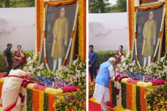 President Murmu, CJI, PM Modi, Rahul Gandhi pay homage to BR Ambedkar on his 134th birth anniversary | India News