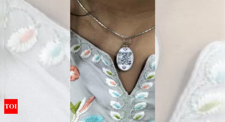 QR code locket helps special child reunite with family | India News