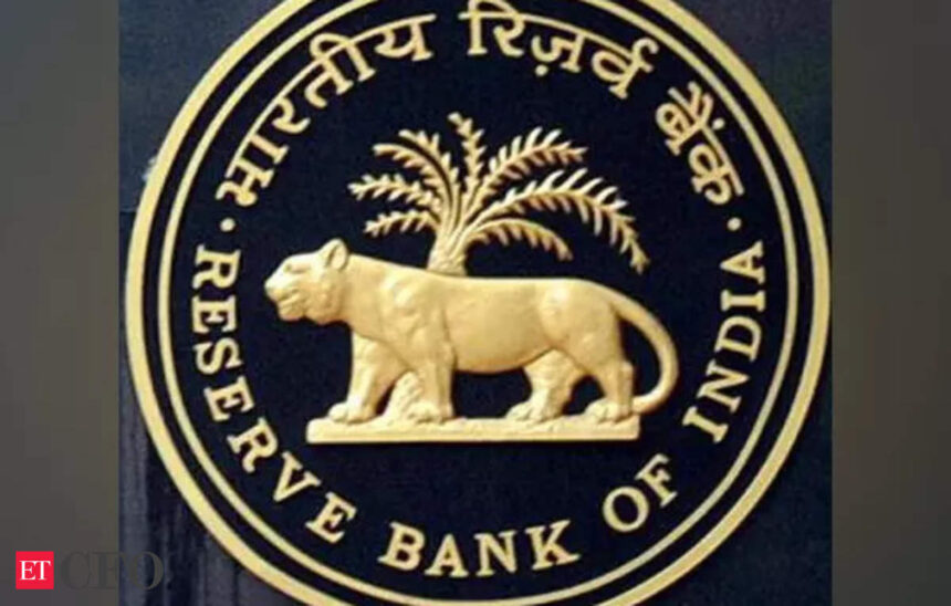 RBI launches survey of manufacturing companies, CFO News, ETCFO