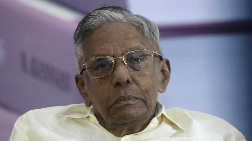 R.M. Veerappan, the most trusted lieutenant of late MGR, passes away