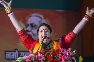 Rahul Gandhi ashamed of IUML support, hence its flags absent in roadshow: Irani | India News