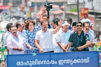 Rahul Gandhi files Lok Sabha nomination from Wayanad