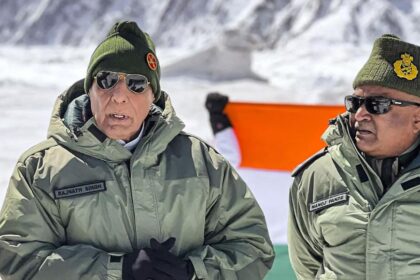 Rajnath Singh visits Siachen; reviews military preparedness