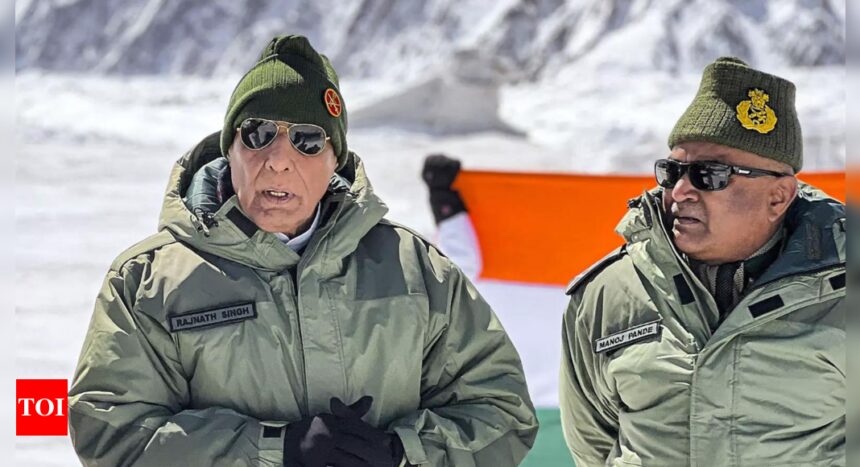 Rajnath Singh visits Siachen; reviews military preparedness