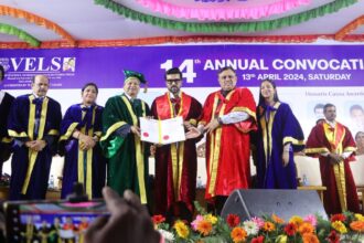 Ram Charan awarded honorary doctorate in literature from Vels University