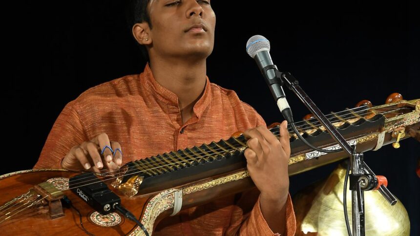 Ramana Balachandran’s voice sounds as good as his veena