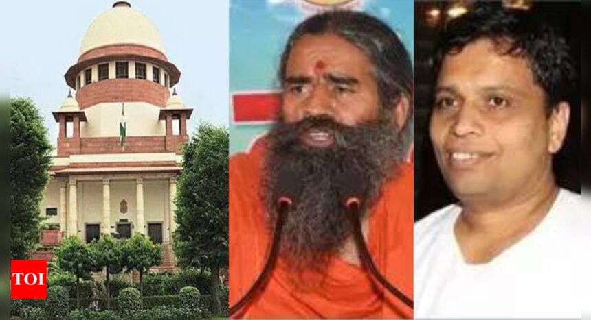 Ramdev, aide say sorry to SC, offer to issue public apology | India News