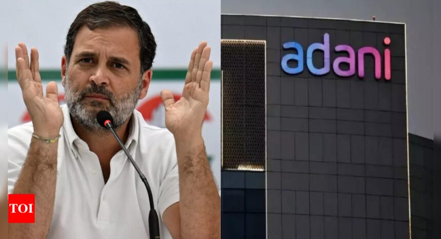 Report on Adani investors exposes govt lies, says Congress | India News