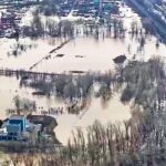 Russians in rare protest after homes flood in dam burst