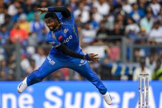 `Six-a-Thon`: Shepherd blasts 32 in final over as MI take first IPL win; Watch