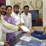 Supriya Sule file nominations for Baramati Lok Sabha elections