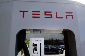 Tesla Q1 auto deliveries fall 8.5%, shares drop sharply