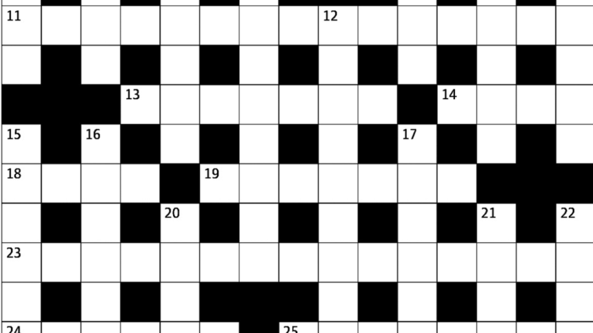 The Sunday Crossword No. 3302