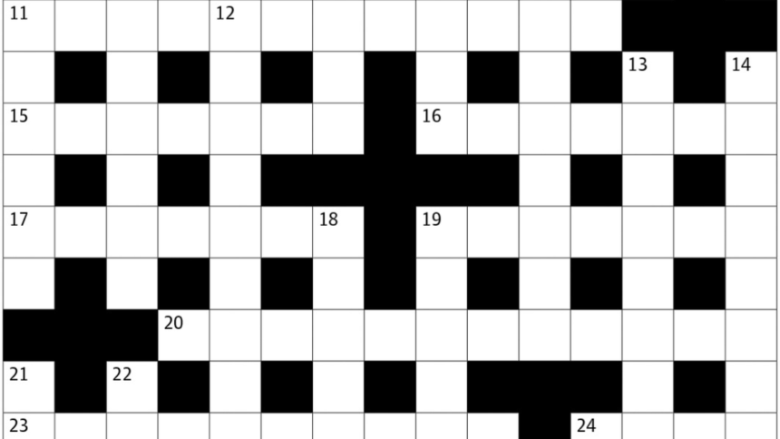 The Sunday Crossword No. 3303