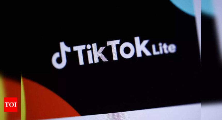 TikTok has submitted risk assessment report on TikTok Lite to EU