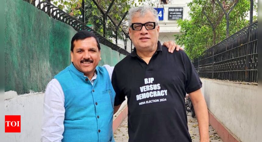 'Together in fight to save democracy': AAP's Sanjay Singh meets TMC's Derek O'Brien | India News