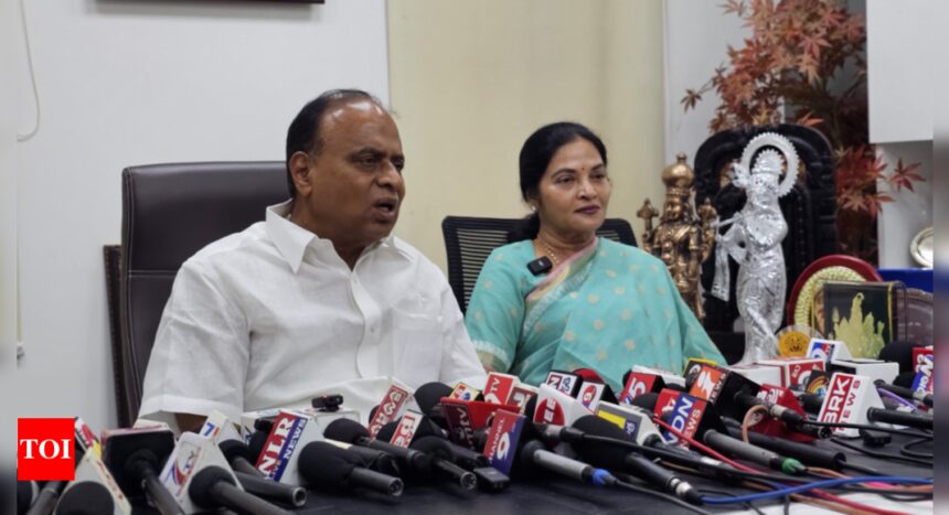 Vemireddy couple condemn false propaganda over their exit from the TDP | India News