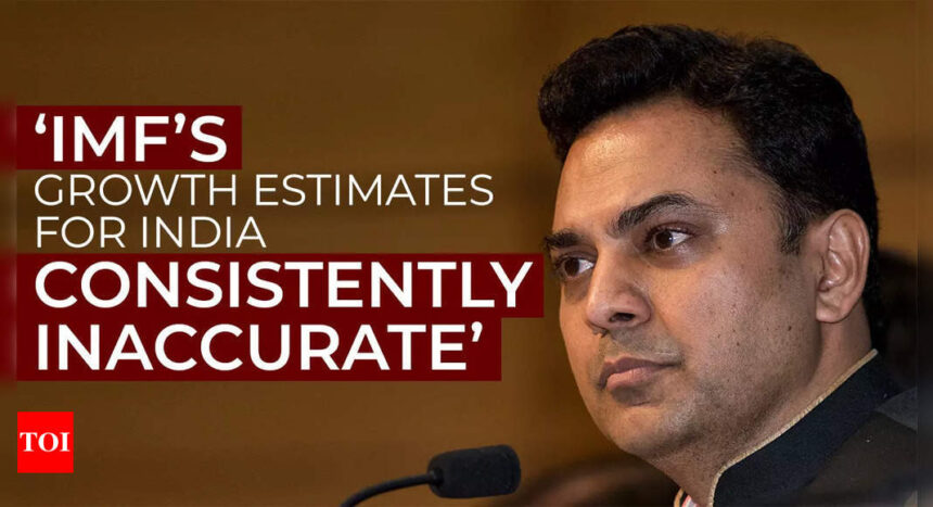 War of Words! Now, former CEA Krishnamurthy Subramanian says IMF GDP forecasts for India ‘consistently INACCURATE’