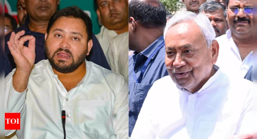 'Whatever he says is blessing': Tejashwi responds to Nitish's 'too many kids' comment | India News