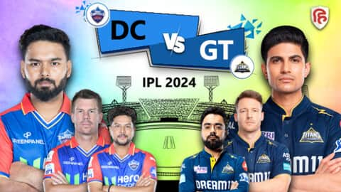 दिल्ली कैपिटल्स की दमदार शुरुआत, फ्रेजर और शॉ क्रीज पर DC vs GT Live score IPL 2024 Delhi Capitals vs Gujarat Titans match in Arun Jaitley Stadium Delhi on 24 April 2024-cricket news