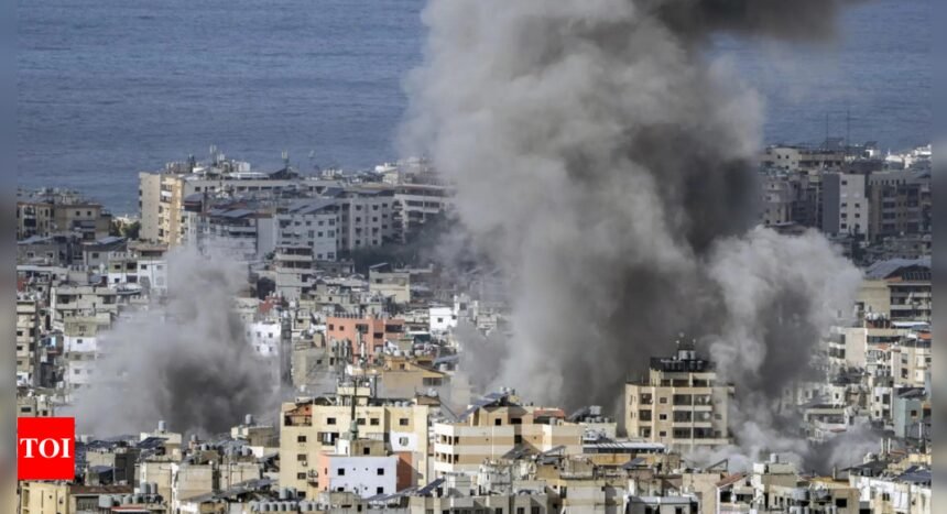 Day after ceasefire, Israeli airstrike targets Hezbollah facility in south Lebanon