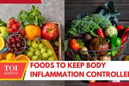 Foods that help reduce inflammation.