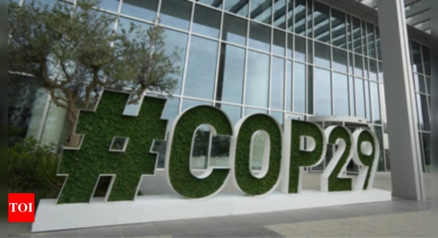 India leads climate action initiatives at CoP29 UN Climate Change Conference in Baku | Mumbai News