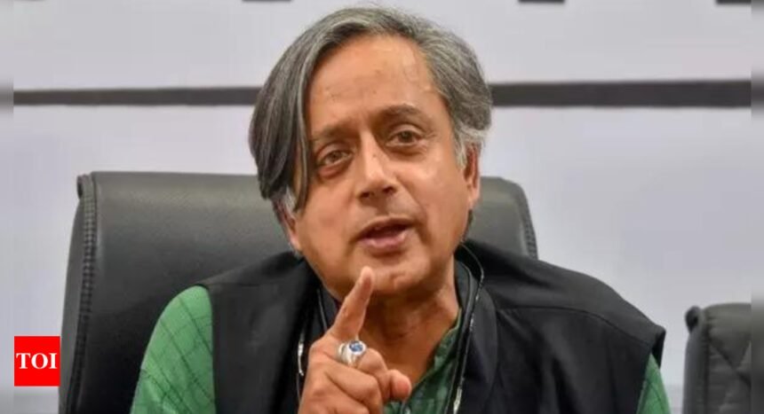 'Not machines, but machinery': Tharoor differs from Kharge on EVMs, highlights systemic issues | India News