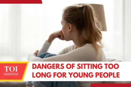 Unexpected dangers of sitting for long hours for young people