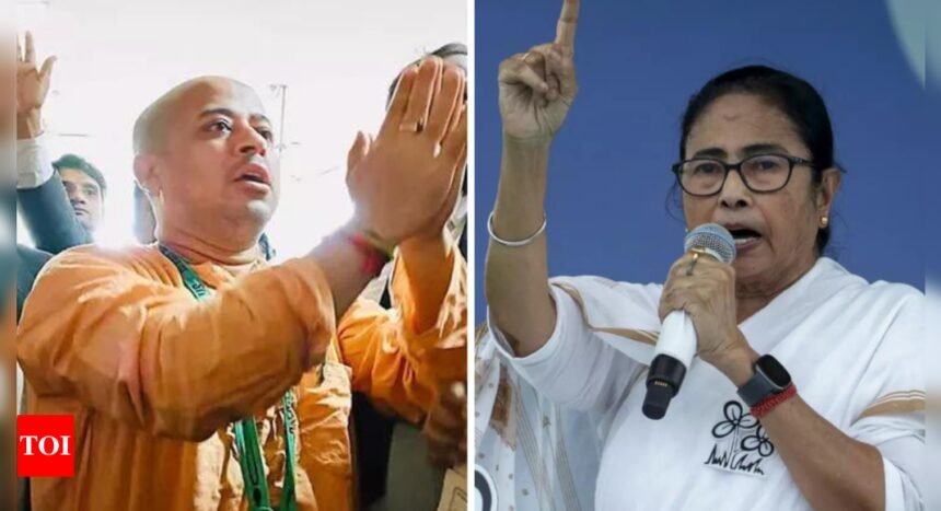 'We are with Centre on this': Mamata Banerjee on Iskcon priest's arrest in Bangladesh | India News